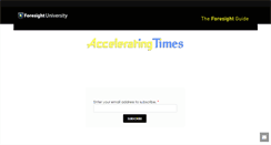 Desktop Screenshot of foresightu.com
