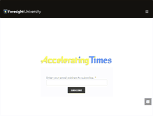 Tablet Screenshot of foresightu.com
